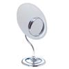 Oval Mirror with Swivel Magnified Inset